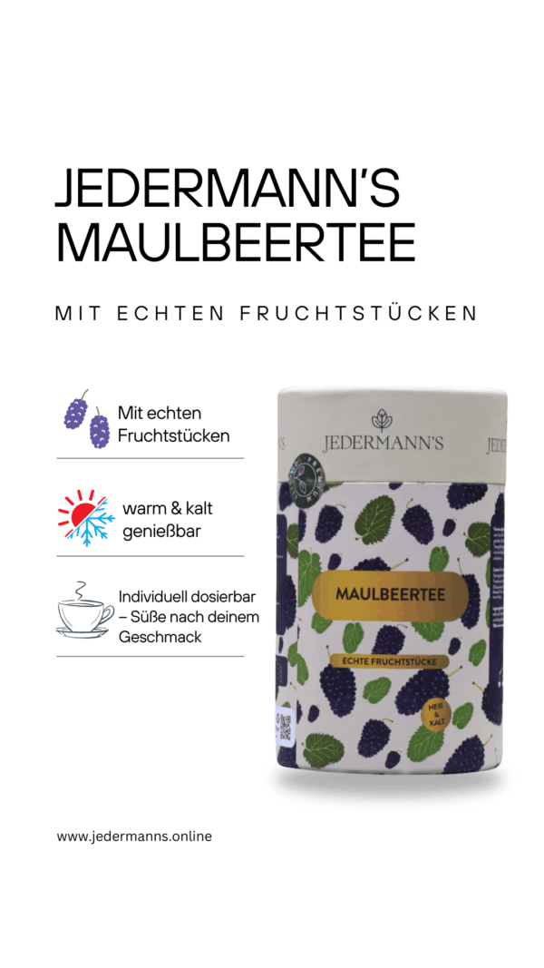 Jedermann's Maulbeertee